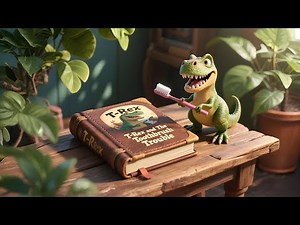 🦷🦖 T-REX HAS A TOOTHACHE! 😩 (Learning the Importance of Brushing Teeth for Kids)