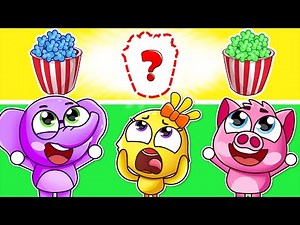 Where Is My Popcorn Song Nursery Rhymes by Lamba Lamby