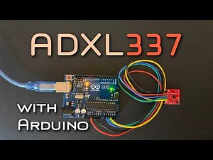 ADXL337 Accelerometer with Arduino and GUI that Shows Angle