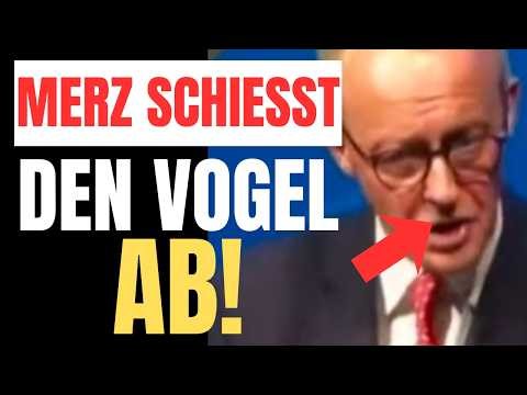 MERZ SHOOTS THE BIRD OFF at the political Ash Wednesday event!