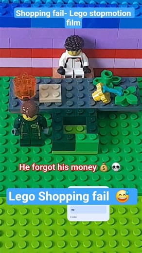 Lego shopping fail.... | lego stopmotion film.