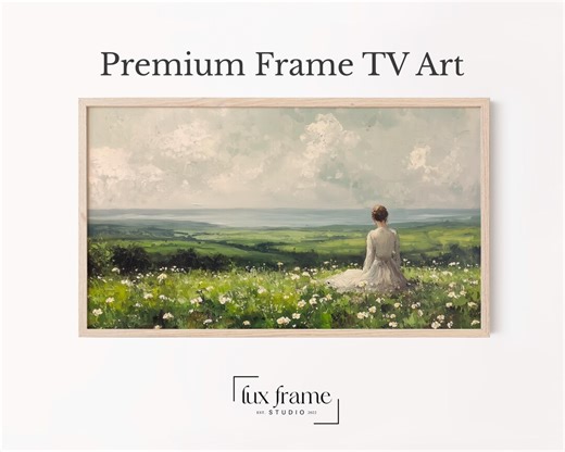 St. Patrick's Day Frame TV Art, Clover Landscape TV Art, Cottagecore Countryside Scene, Irish Meadow Frame TV Art, Digital Download 743 - Etsy