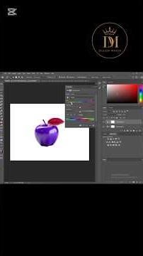 How to change the color of an object in Adobe Photoshop