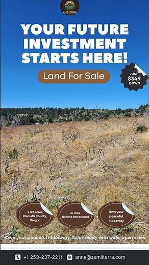 oregon land for sale | klamath county vacant land 348065 | rural investment property