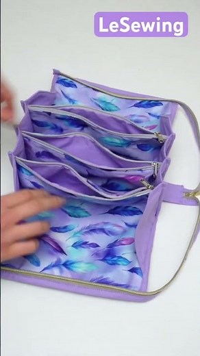 ✨ DIY Cosmetic Bag