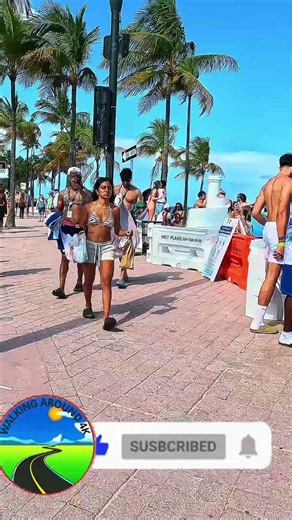 🇺🇸 Fort Lauderdale Beach Spring Break, USA #shorts