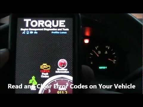Clear "Service Engine Soon" Light (Vehicle Fault Codes) Using Torque