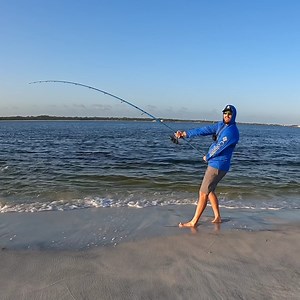 1.5M views · 604 reactions | Catching a 7 FOOT FISH on Spinning Rod! | Phil Hollandsworth | Facebook