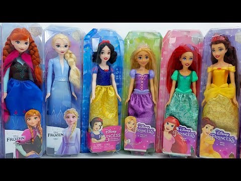 Mattel Disney Princesses Dress up Ariel, Rapunzel, Belle, Tiana, Sindirella, Mulan DIY