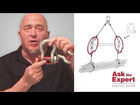 Shackles: The difference between screw pin, bolt-nut, and cotter pin