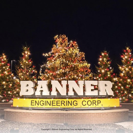 Banner Engineering on Instagram: "Happy Holidays from Banner."