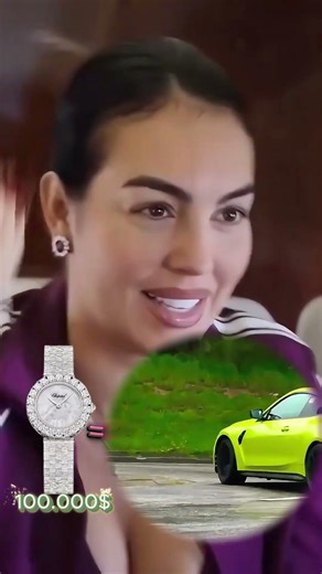 Georgina's $100K Chopard vs $100K M4 Comp! 💎🚀 #georginarodriguez #bmwm4 #shortvideo #luxury