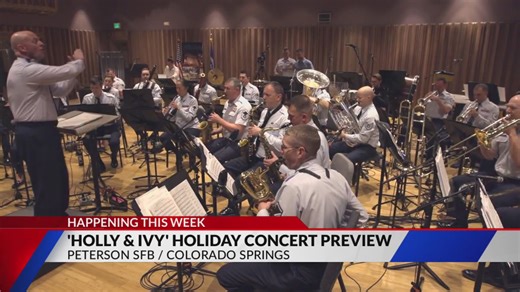 USAFA Band’s, ‘Holly & Ivy’ Holiday Concert preview (part 1)