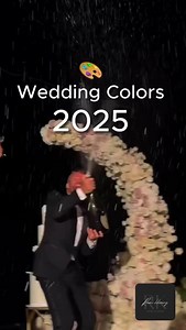 14K views · 740 reactions | Colors for weddings in 2025 For all the couples this year who are confused about their choice of wedding colors, I have now chosen for you a group of beautiful colors, choose from them to make your wedding more beautiful and harmonious.#couleur #الوان #weddingplanning #dreamwedding #eventplanning #weddingtips #weddingideas #lebaneseweddings | R'art | Facebook