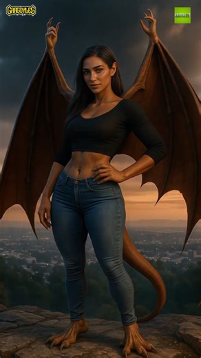 The SHOCKING Truth About Gargoyles in Real Life 🤯😱 #Gargoyles #reallife #80s