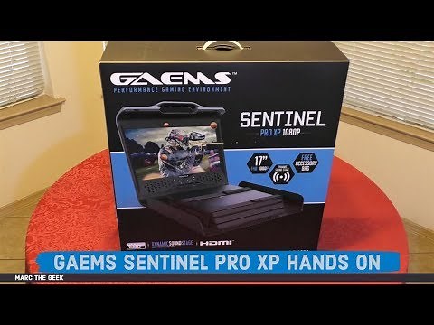 GAEMS Sentinel Pro XP 17". Take Any Console On The Go!
