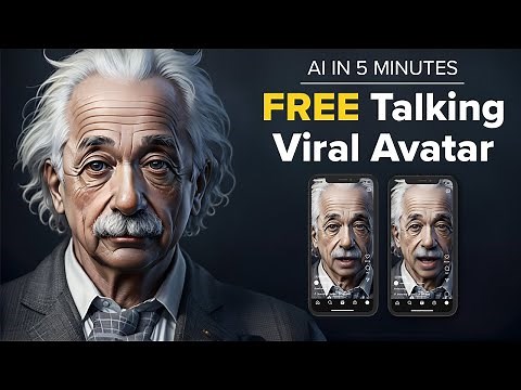 Craft a Talking Albert Einstein Avatar in Minutes Using Free AI Tools: Heygen and Leonardo.ai