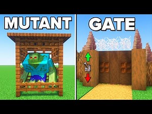 Minecraft: 15+ APOCALYSPE Build Hacks!