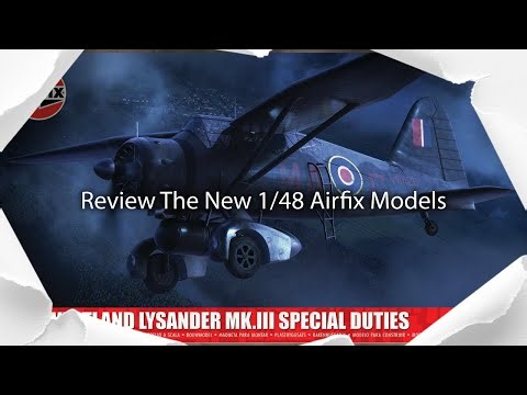 Preview: Westland Lysander Mk.III Special Duties from Airfix Model