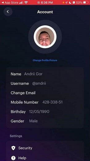 How to delete account in LinkMe app?