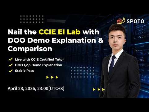 🚀Nail the CCIE EI Lab V1.1🔥with DOO Demo Explanation & Comparison