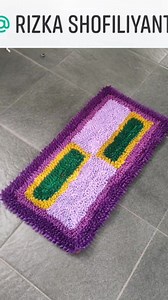 Foot rag made from t-shirt fabric scraps #sewing #patchwork #zerowaste | Rizka Shofiliyanti