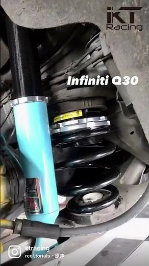 INFINITI Q30 installed KT suspension .