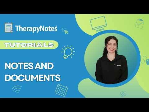 Notes and Documents in TherapyNotes®