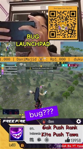 BUG Launchpad Paling Aneh di Free Fire! 😱✨ #freefire #shorts #gaming