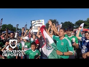 Mexicans in Chicago, at home during the 2019 Gold Cup Final