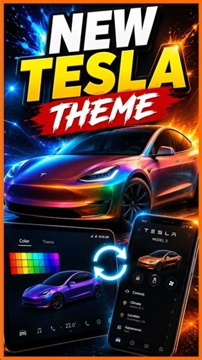 Tesla Update: Change Your Tesla Color, Screen Theme & Tesla App Appearance