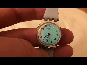 Swatch CASUAL BLUE Unisex Watch Review, Not fancy, but good looking and functional