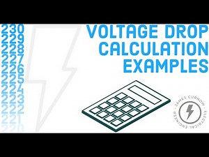 Voltage drop calculation examples