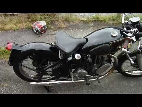 AJS 500 Model 18 from 1952 runs again at Performance Classics.