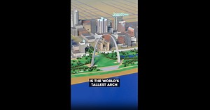 Understanding the Gateway Arch! #3d #3danimation #jaredowen #gatewayarch