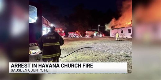 GCSO: 11-year-old arrested in Gadsden County church arson investigation