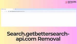 Remoção de redirecionamento Search.getbettersearch-api.com