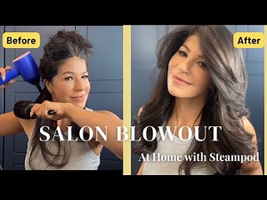 DIY Salon Blowout at Home (Step-by-Step) | No Frizz, Just Volume!