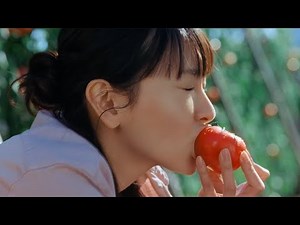 新垣結衣、トマト頬張り満面の笑み 「アサヒ 十六茶」新CMが公開