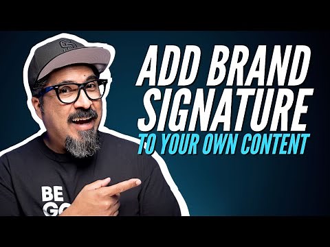 How To Add Your Signature To Content in Adobe Express