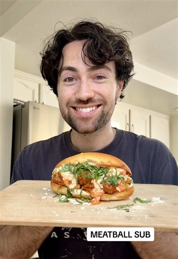 Mushroom Meatball Sub Recipe with Seitan