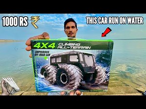 Rc Amphibious off road 4x4 Car Unboxing & Testing