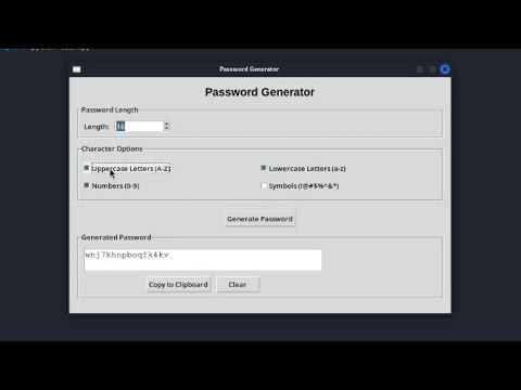 Building a Professional Password Generator in Python (Tkinter GUI Demo & Speed Code)