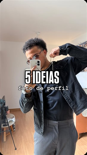 Asaf Jalles on Instagram: "Quer trocar a foto de perfil mas tá sem ideia? 👀 Aqui vão 5 inspirações simples que sempre funcionam 👇✨ #fotodeperfil #inspiraçãodefoto #estilo #conteudocriativo #aestheticfeed"