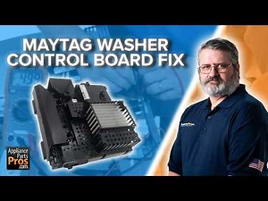 How to Test and Replace a Maytag Washer Control Board