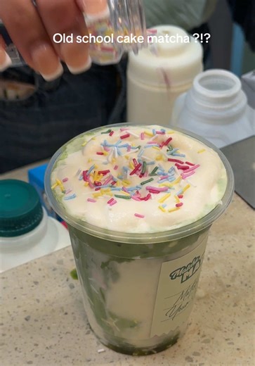 Exciting Old School Cake Matcha Recipe