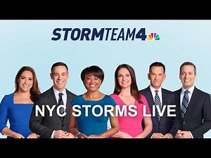 LIVE: NYC Weather Radar & Times Square Cam | Severe Storms, 60 MPH Winds, Flood Threat