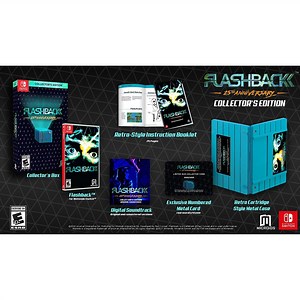 Flashback: 25th Anniversary [Collector's Edition] for Nintendo Switch, Nintendo Switch 2