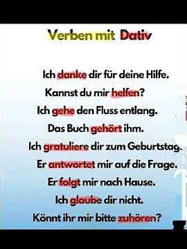 German Grammer#deutsch #germany
