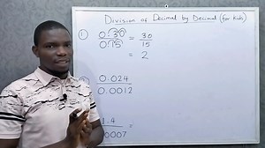 1.3K views · 73 reactions | Dividing Decimals by Decimals. Maths will be easy for any child if it can be explained simply. To get more of my simplified and fun Maths videos for FREE, click the link below  https://wamation.com.ng/f.php/0oe3521 | Iclass Education | Facebook